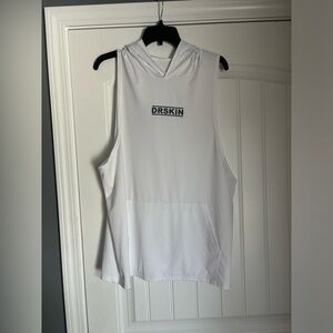 DRSKIN dri fit training sleeveless hoodie